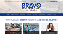 Desktop Screenshot of bravotees.com